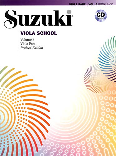 Suzuki Viola School Viola Part & CD, Volume 3 (Revised): Revised Edition (Suzuki Viola School, 3, Band 3) von Alfred Music